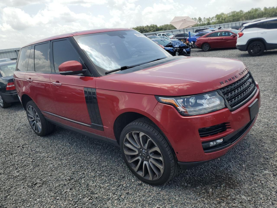 Land Rover RANGEROVER 2016 — Copart