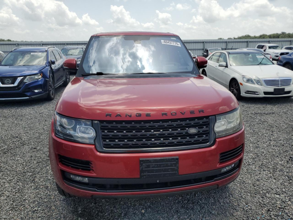 Land Rover RANGEROVER 2016 — Copart