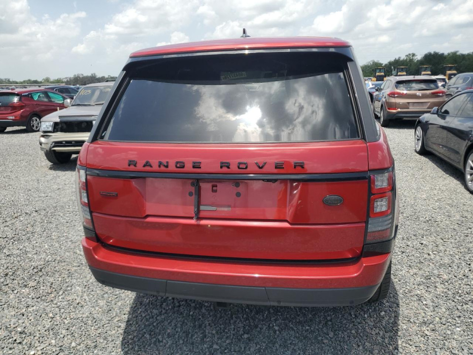 Land Rover RANGEROVER 2016 — Copart