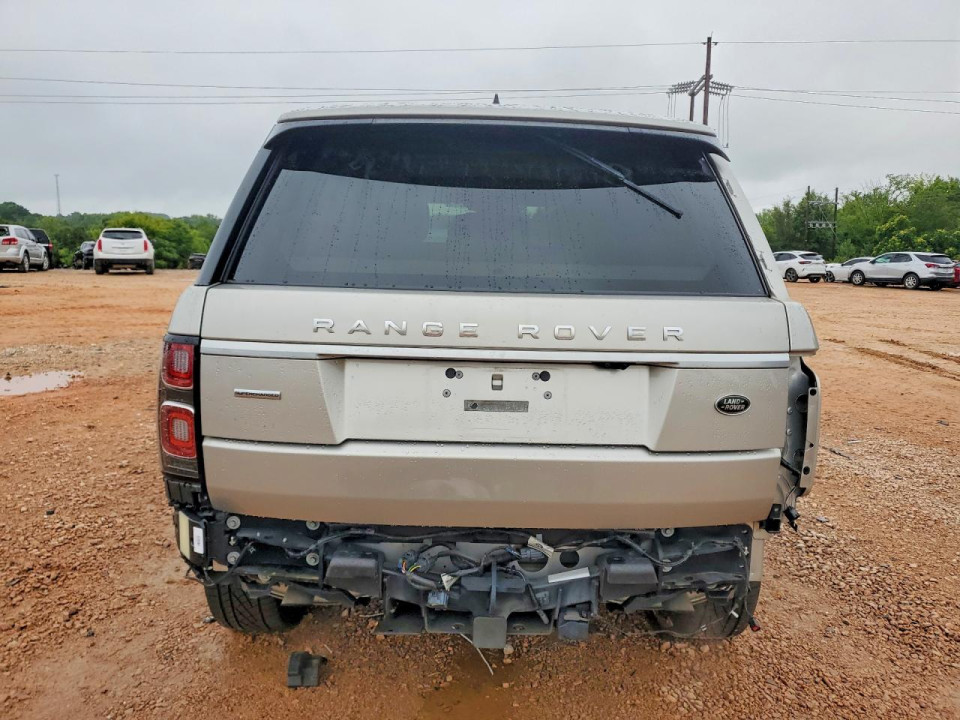 Land Rover RANGEROVER 2018 — Copart