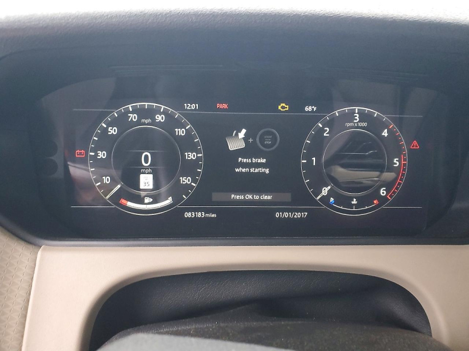 Land Rover RANGEROVER 2019 — Copart