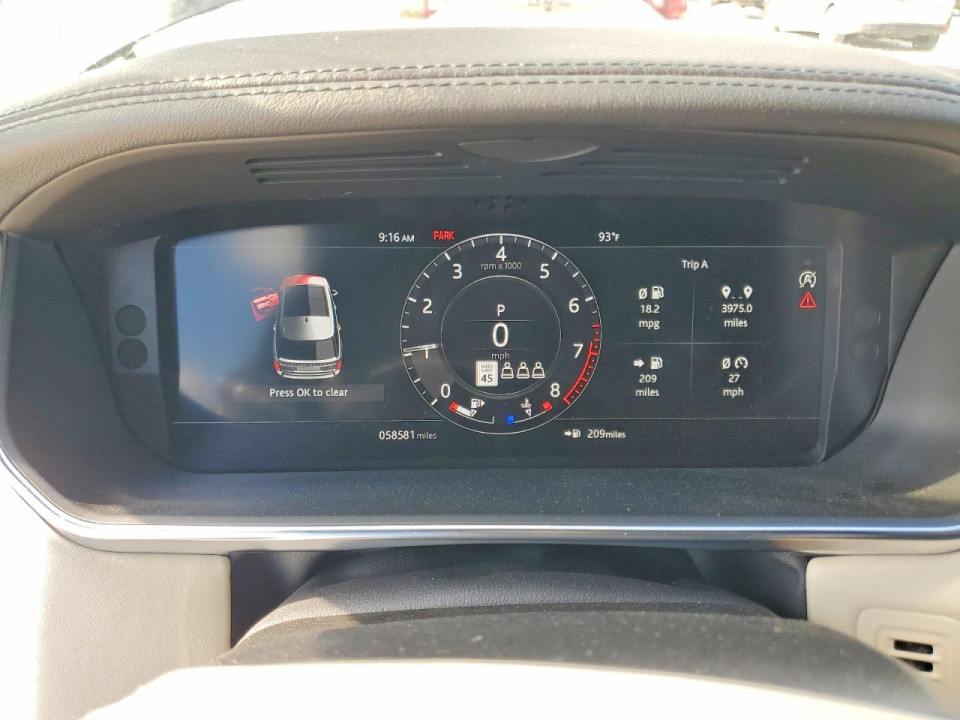 Land Rover RANGEROVER 2020 — Copart