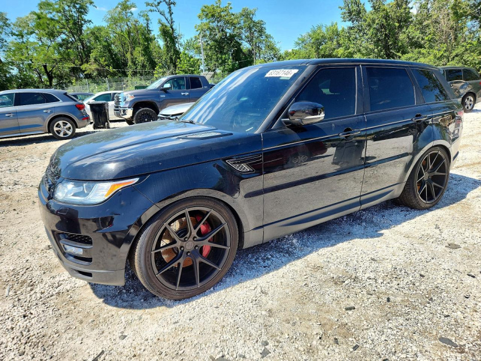 Land Rover RANGEROVER 2016 — Copart