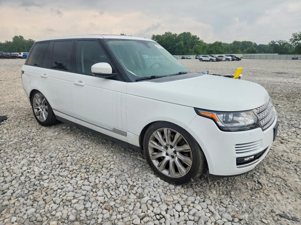 Land Rover RANGEROVER 2015 — Copart