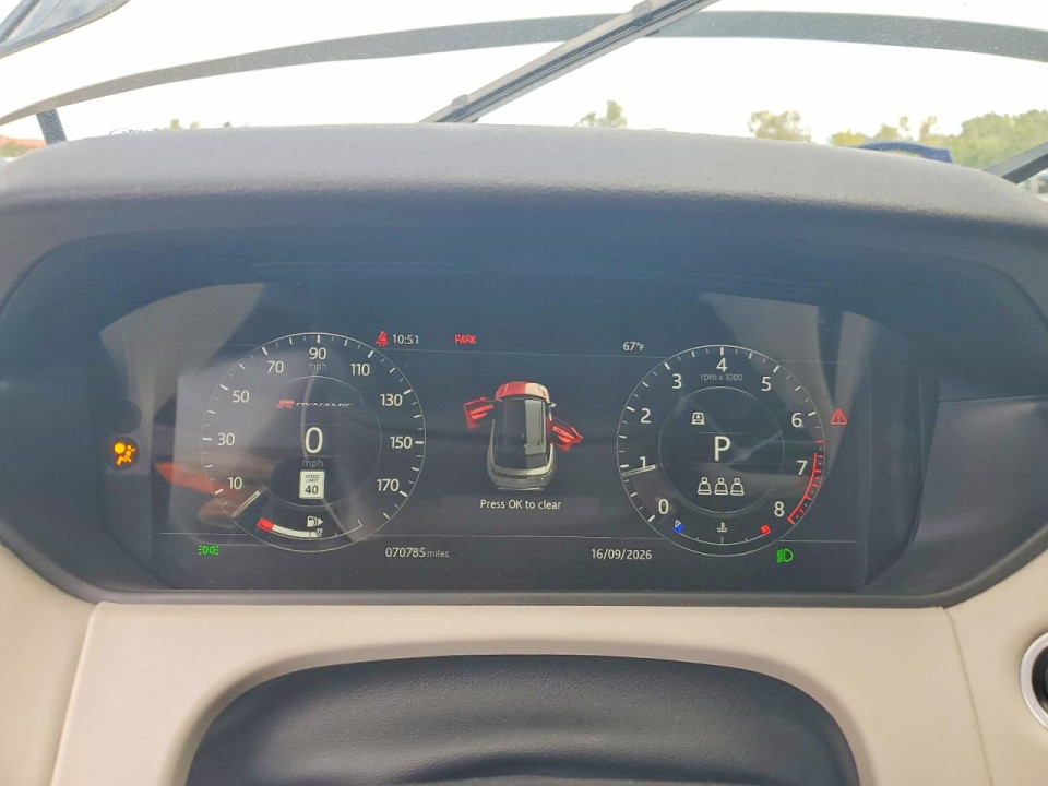 Land Rover RANGEROVER 2020 — Copart