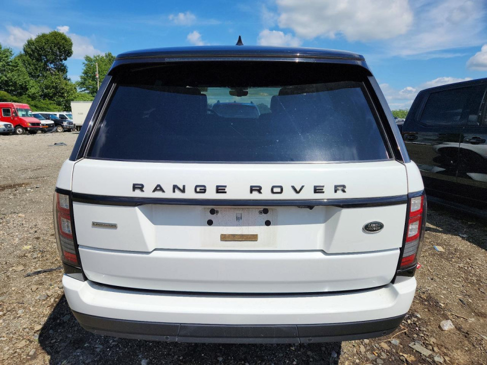 Land Rover RANGEROVER 2017 — Copart