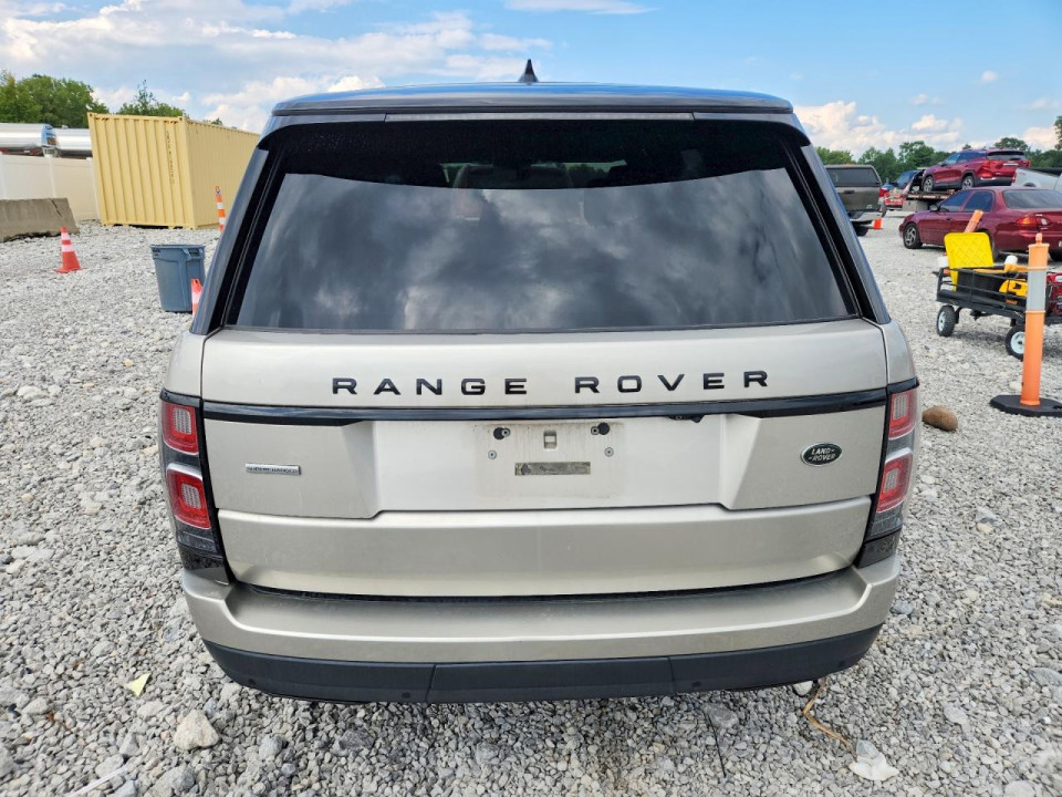 Land Rover RANGEROVER 2018 — Copart
