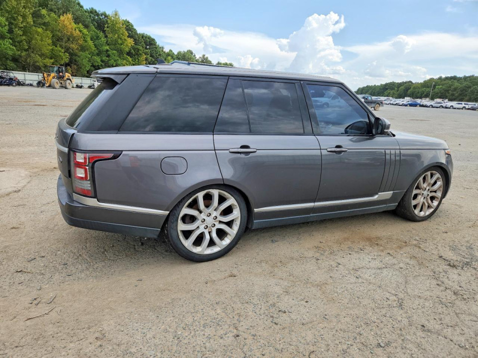 Land Rover RANGEROVER 2016 — Copart