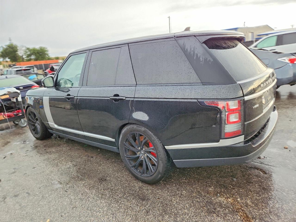 Land Rover RANGEROVER 2016 — Copart