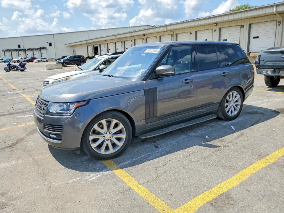 Land Rover RANGEROVER 2016 — Copart