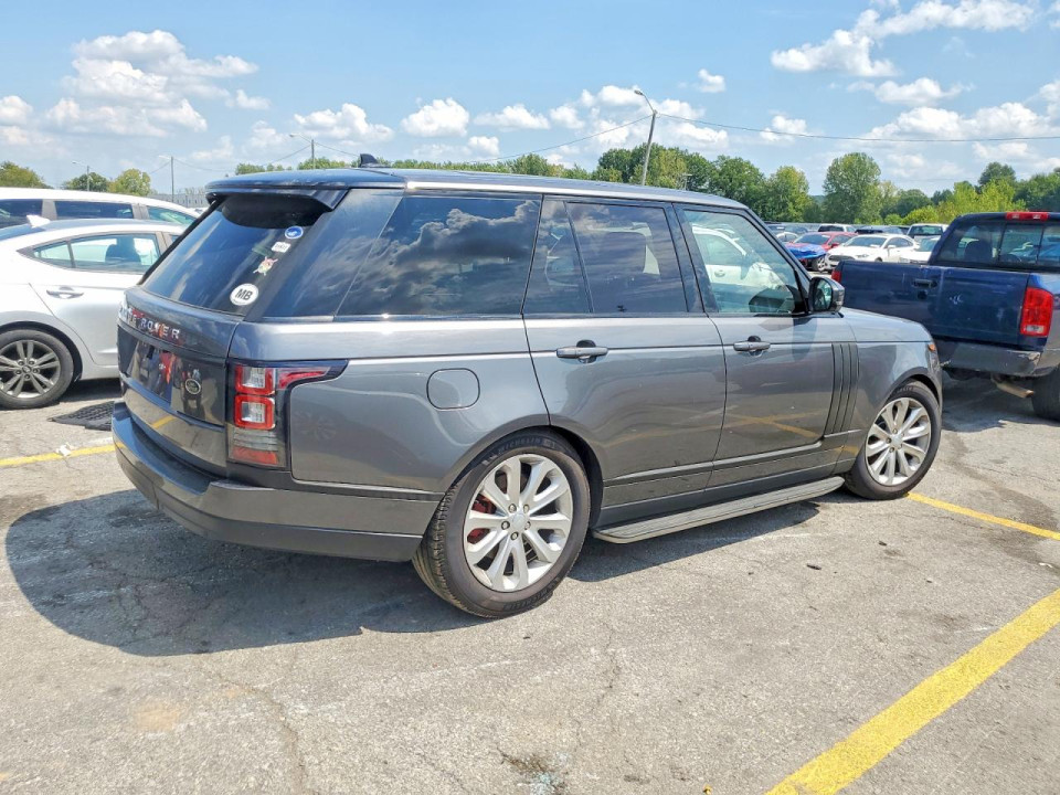 Land Rover RANGEROVER 2016 — Copart
