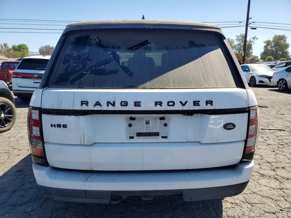 Land Rover RANGEROVER 2017 — Copart