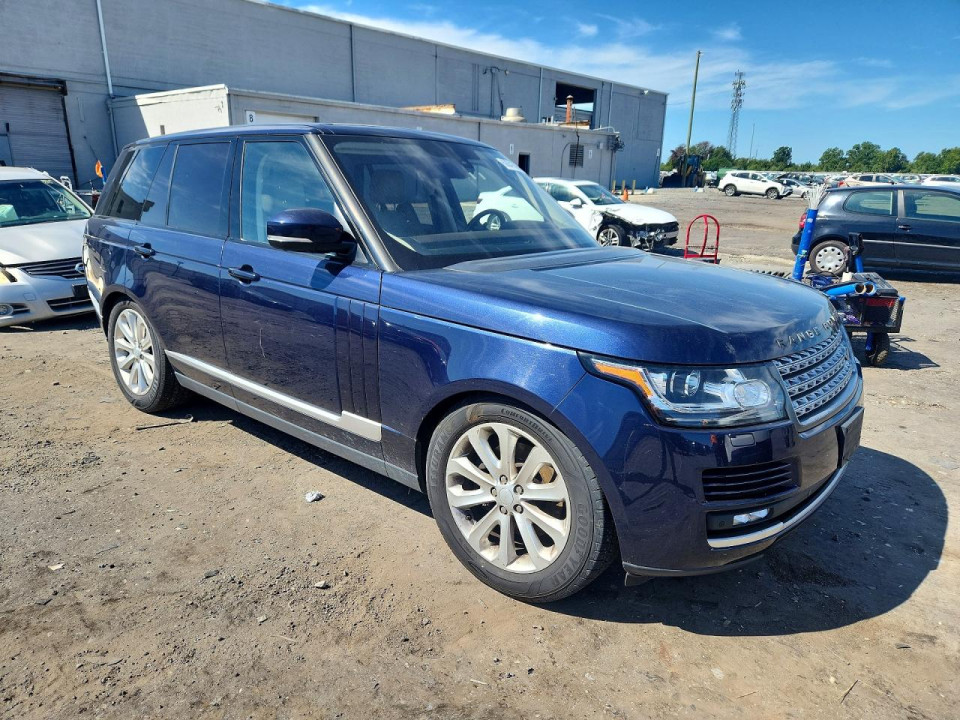 Land Rover RANGEROVER 2016 — Copart