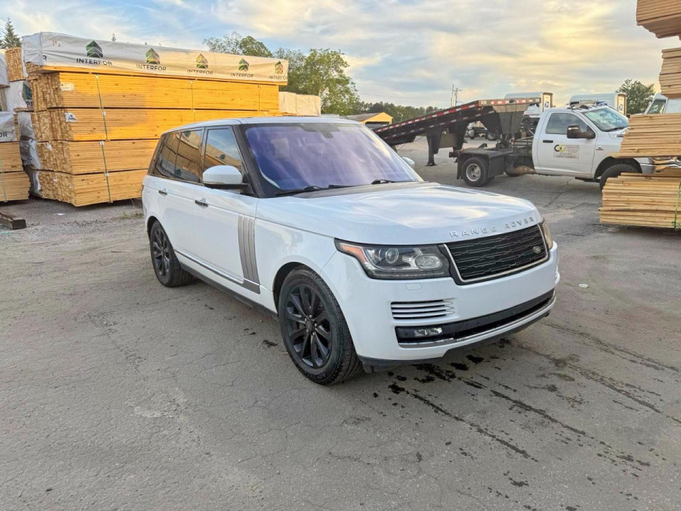 Land Rover RANGEROVER 2016 — Copart