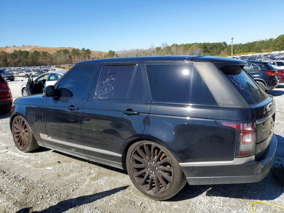 Land Rover RANGEROVER 2016 — Copart