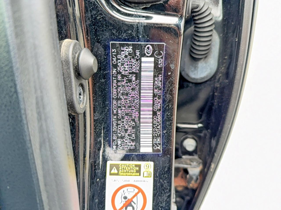 Lexus ES350 2013 — Copart