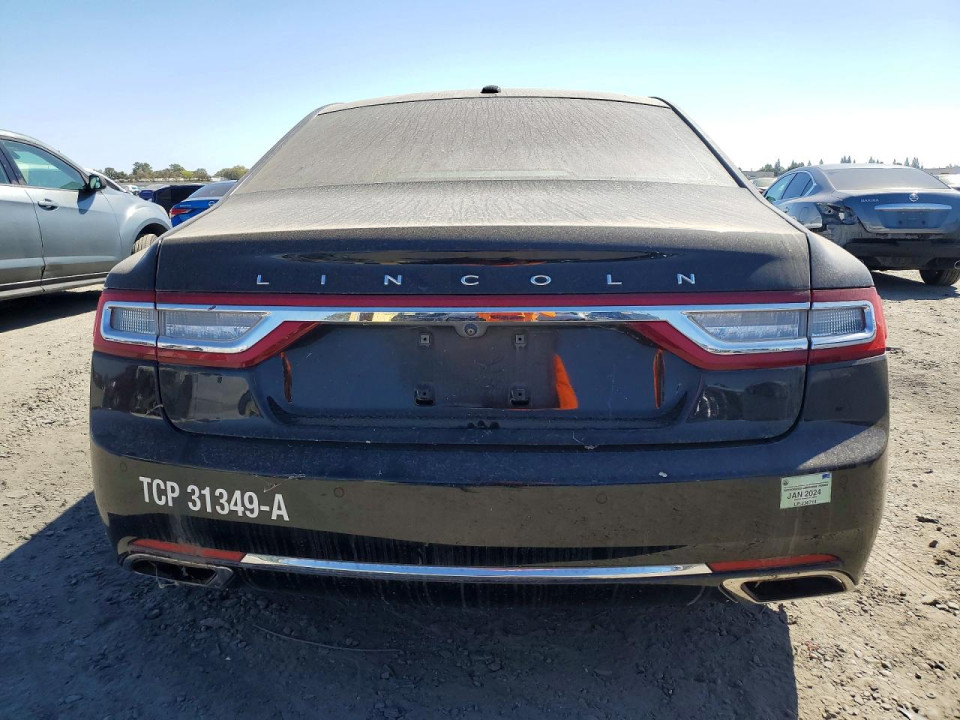 Lincoln CONTINENTL 2017 — Copart
