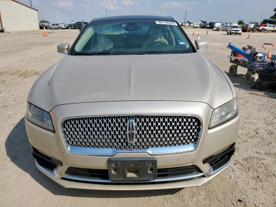 Lincoln CONTINENTL 2017 — Copart
