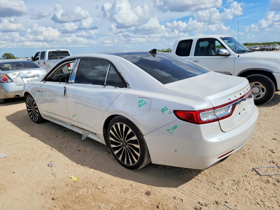 Lincoln CONTINENTL 2018 — Copart