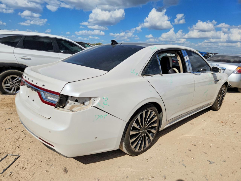 Lincoln CONTINENTL 2018 — Copart