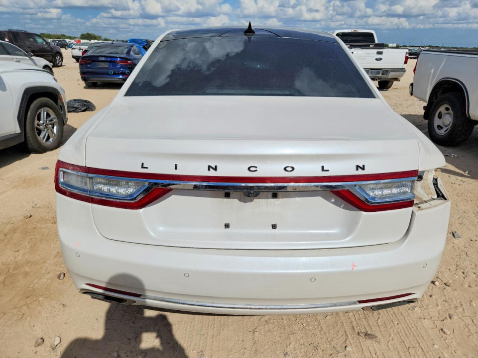 Lincoln CONTINENTL 2018 — Copart