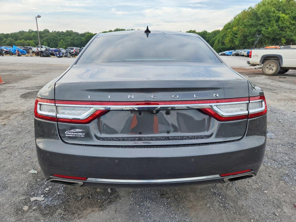 Lincoln CONTINENTL 2018 — Copart