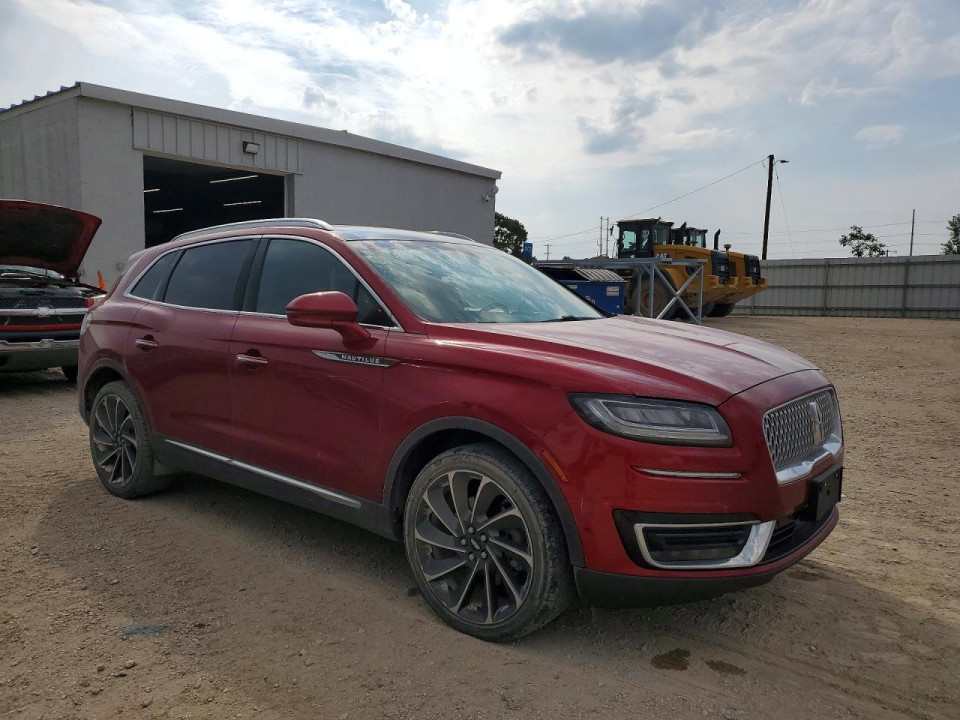 Lincoln NAUTILUS 2019 — Copart