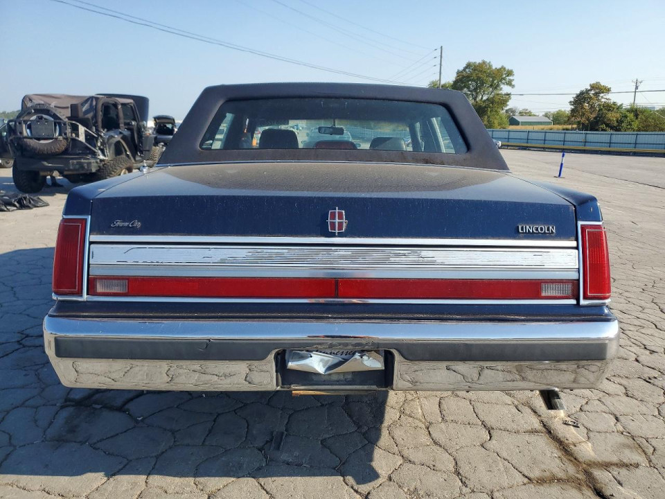 Lincoln TOWNCAR 1989 — Copart
