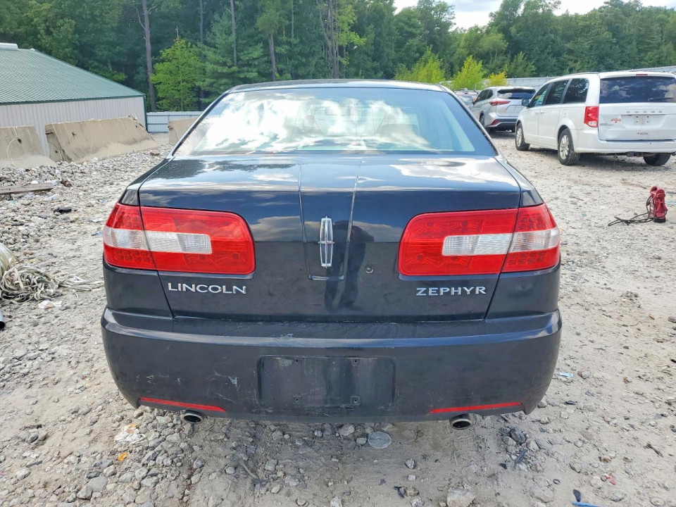 Lincoln ZEPHYR 2006 — Copart
