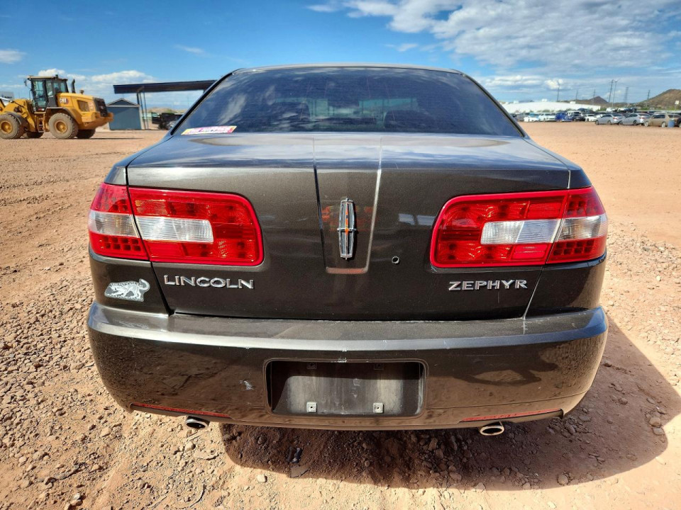 Lincoln ZEPHYR 2006 — Copart