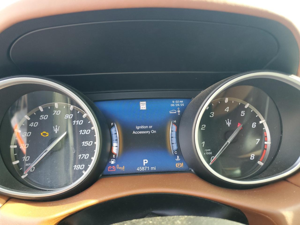 Maserati LEVANTE LUXURY 2018 — Copart
