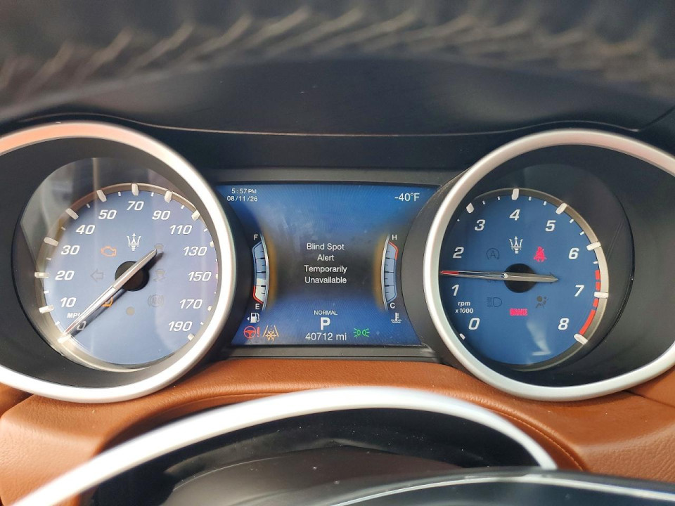 Maserati GHIBLI 2019 — Copart