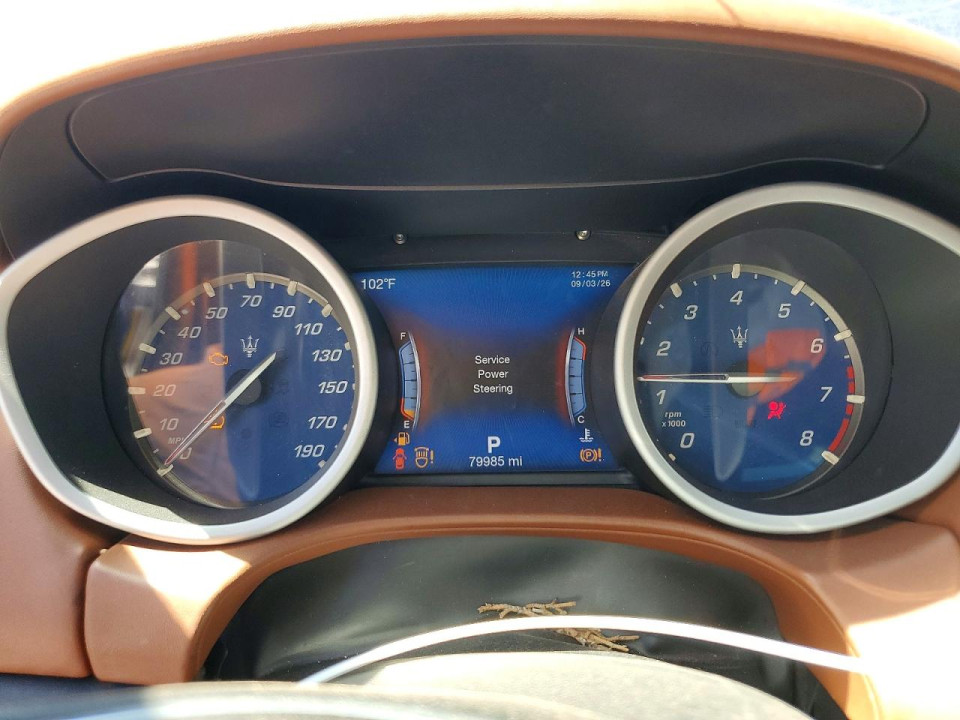 Maserati GHIBLI LUXURY 2018 — Copart