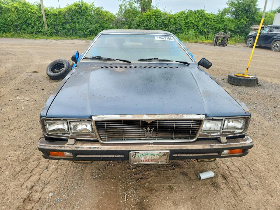 Maserati QUATTROPORTE 1986 — Copart