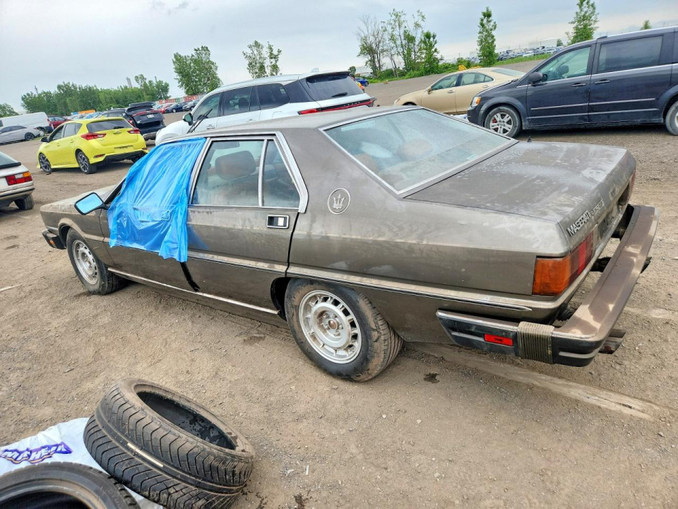 Maserati QUATTROPORTE TROFEO 1984 — Copart