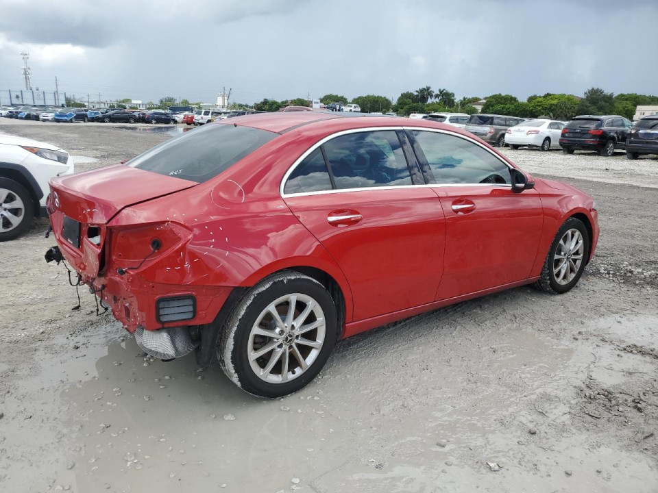 Mercedes-Benz A-CLASS 2020 — Copart