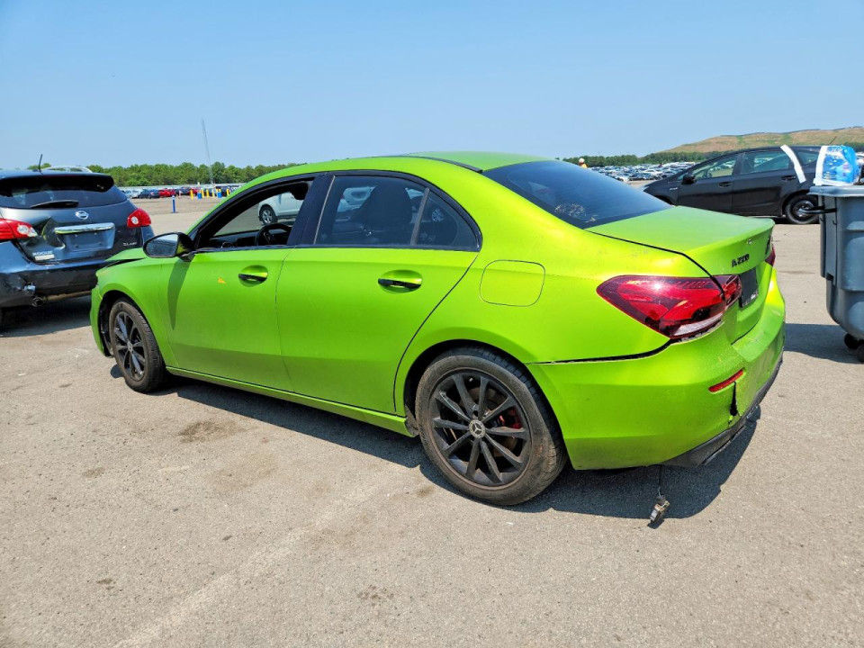 Mercedes-Benz A-CLASS 2019 — Copart