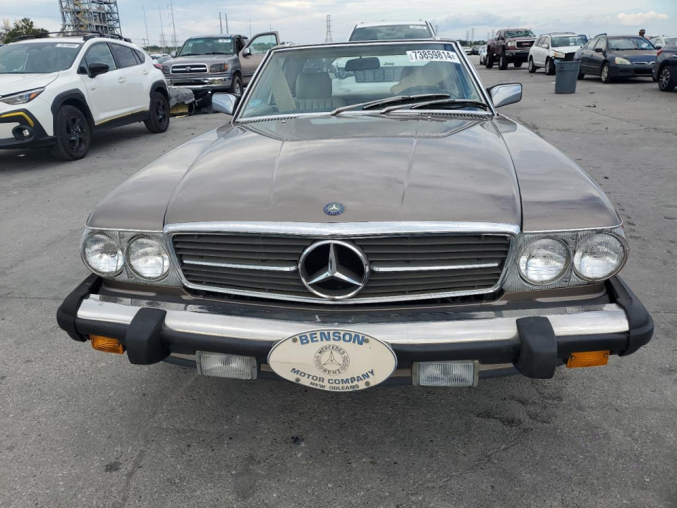 Mercedes-Benz 560 1987 — Copart