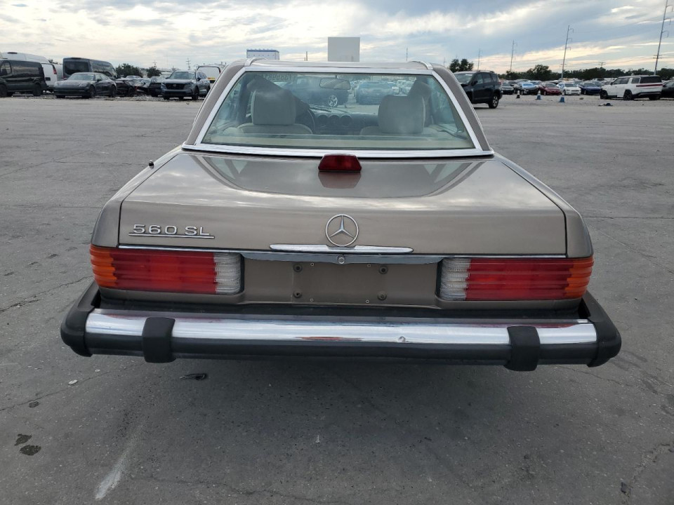 Mercedes-Benz 560 1987 — Copart