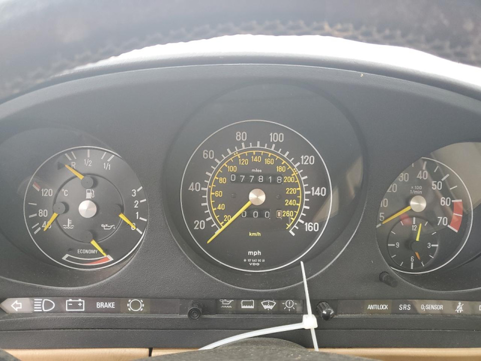 Mercedes-Benz 560 1987 — Copart
