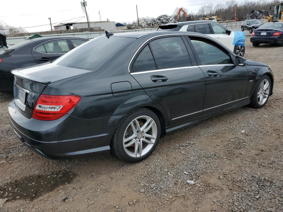 Mercedes-Benz C-CLASS 2012 — Copart