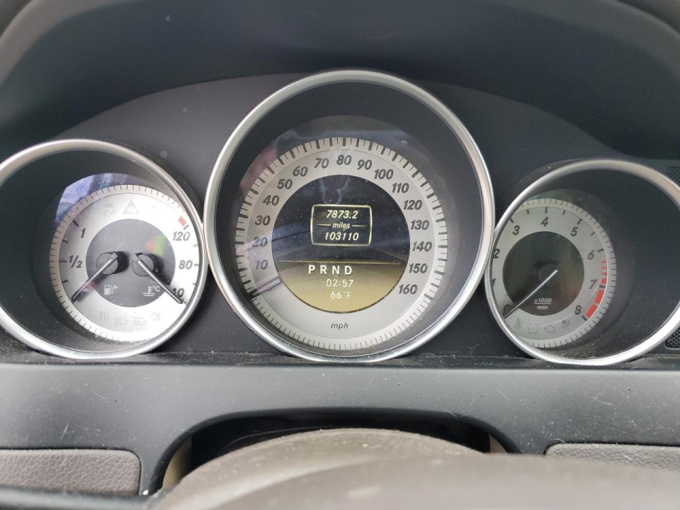 Mercedes-Benz C-CLASS 2012 — Copart