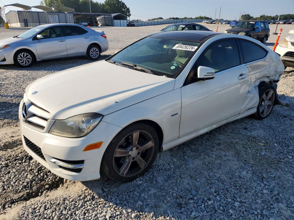 Mercedes-Benz C-CLASS 2012 — Copart
