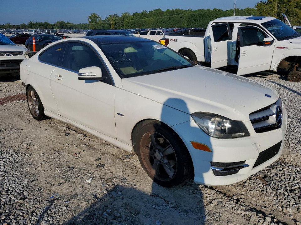 Mercedes-Benz C-CLASS 2012 — Copart