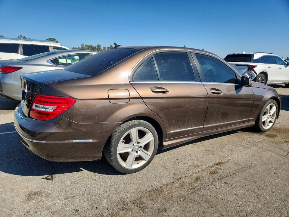 Mercedes-Benz C-CLASS 2013 — Copart