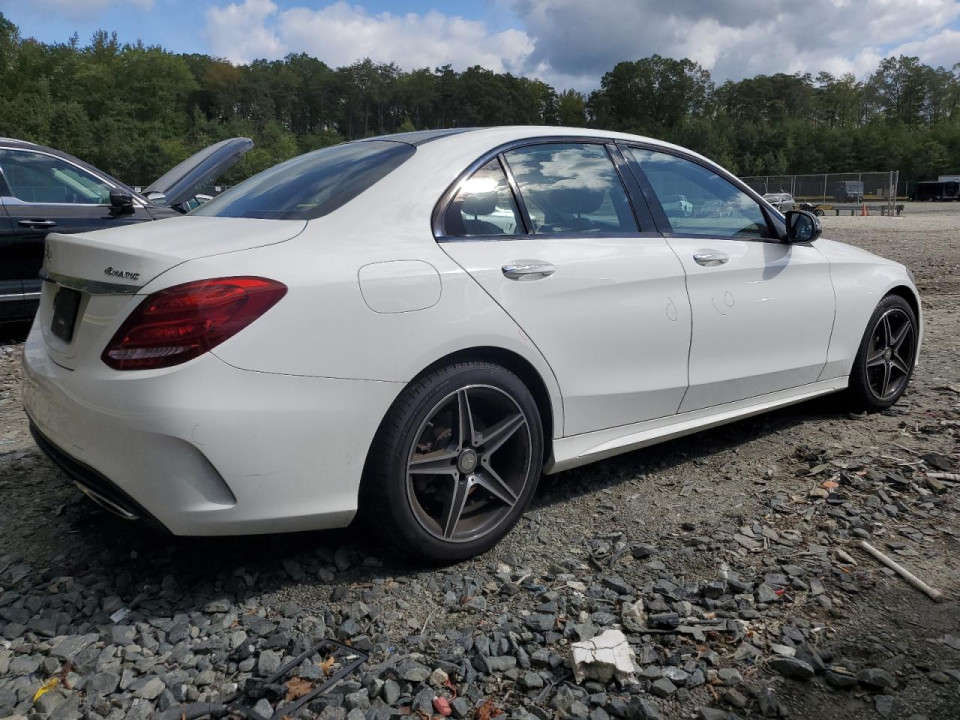 Mercedes-Benz C-CLASS 2017 — Copart