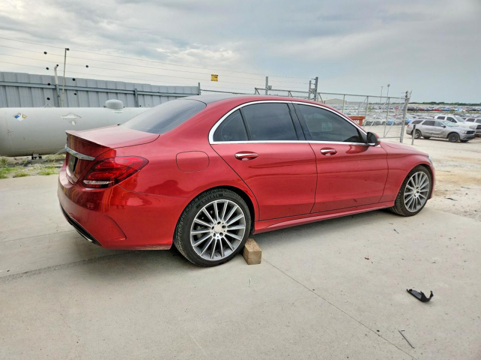 Mercedes-Benz C-CLASS 2016 — Copart