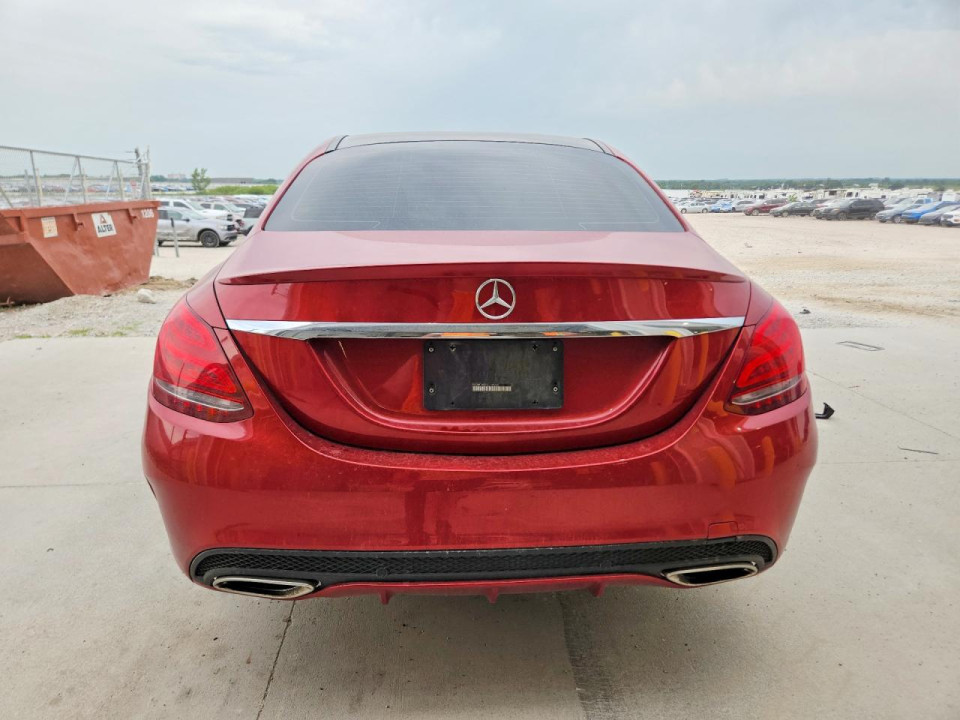 Mercedes-Benz C-CLASS 2016 — Copart