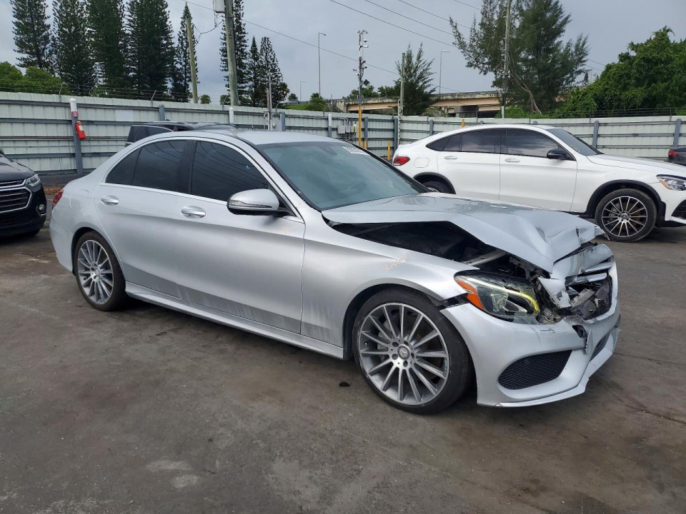 Mercedes-Benz C-CLASS 2016 — Copart