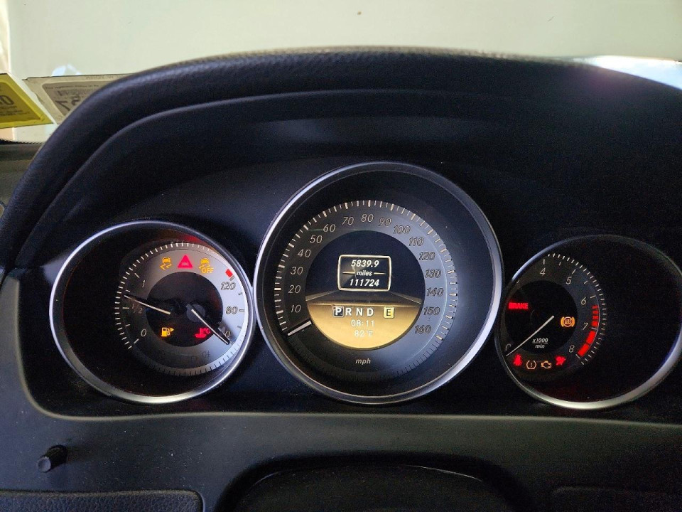 Mercedes-Benz C-CLASS 2012 — Copart